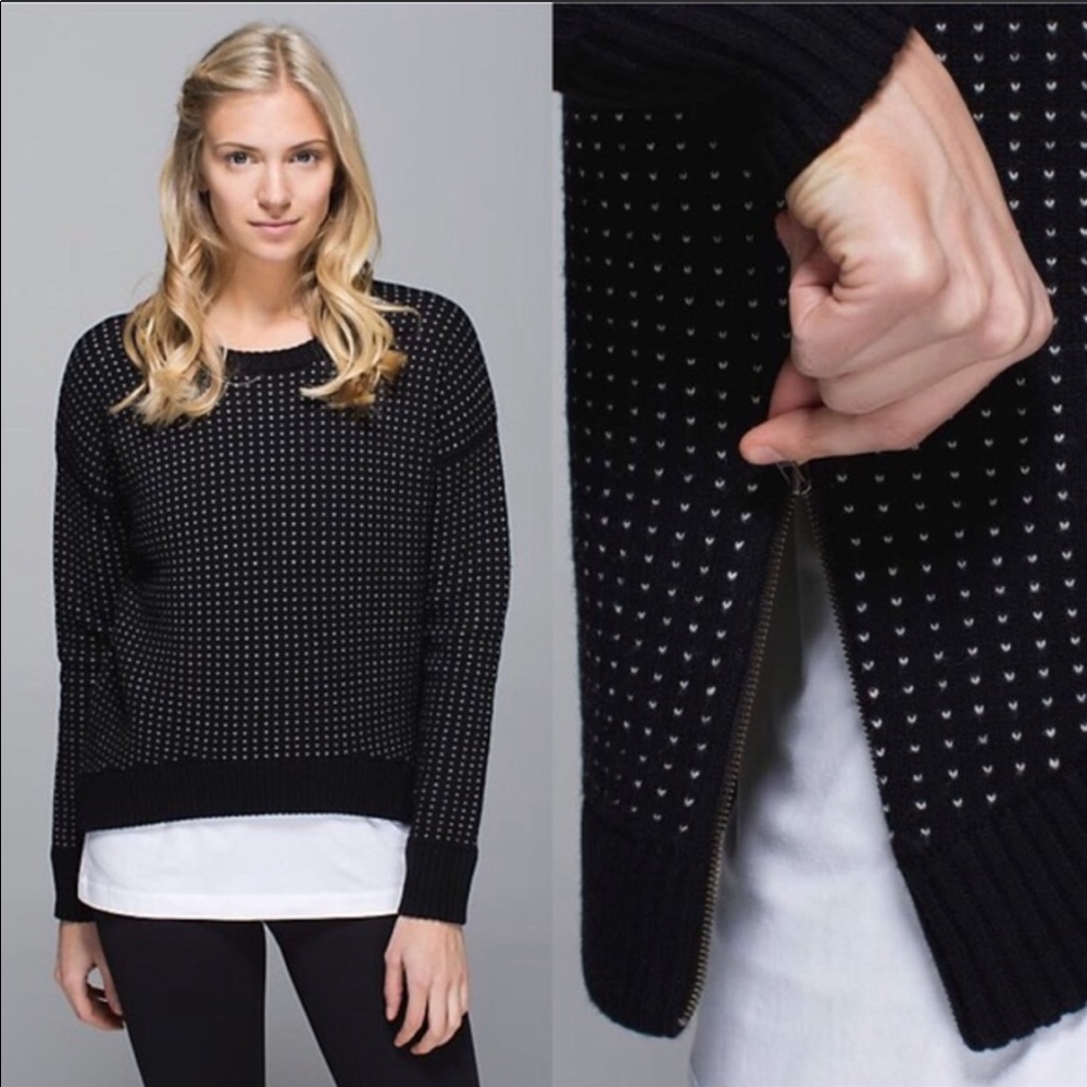 Black lululemon sweater